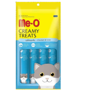 Me-O Creamy Dry Treats for Cats and Kittens -Pack of 6